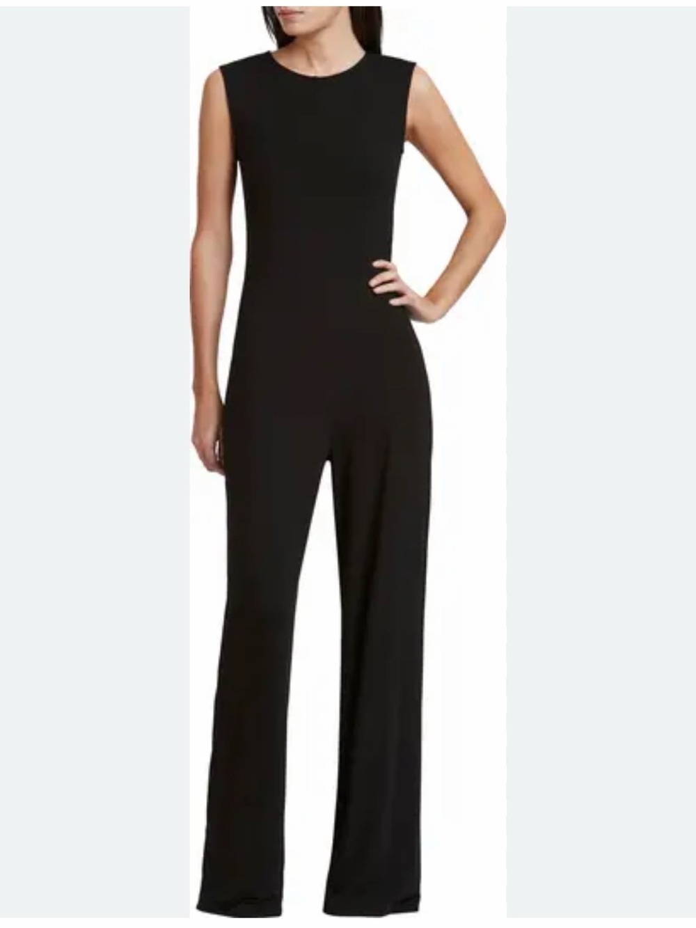 MARCELLA Whitney Jumpsuit Black PL NWT